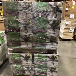 DALLAS LOCATION - Hunter Highbury II 52 In. LED Indoor Matte Black Ceiling Fan With Light Kit PALLET-(30 UNITS)