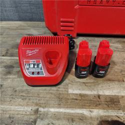 HOUSTON LOCATION - AS-IS M12 12-Volt Lithium-Ion Force Logic Cordless Press Tool Kit (3 Jaws Included) with Two 1.5 Ah Battery and Hard Case