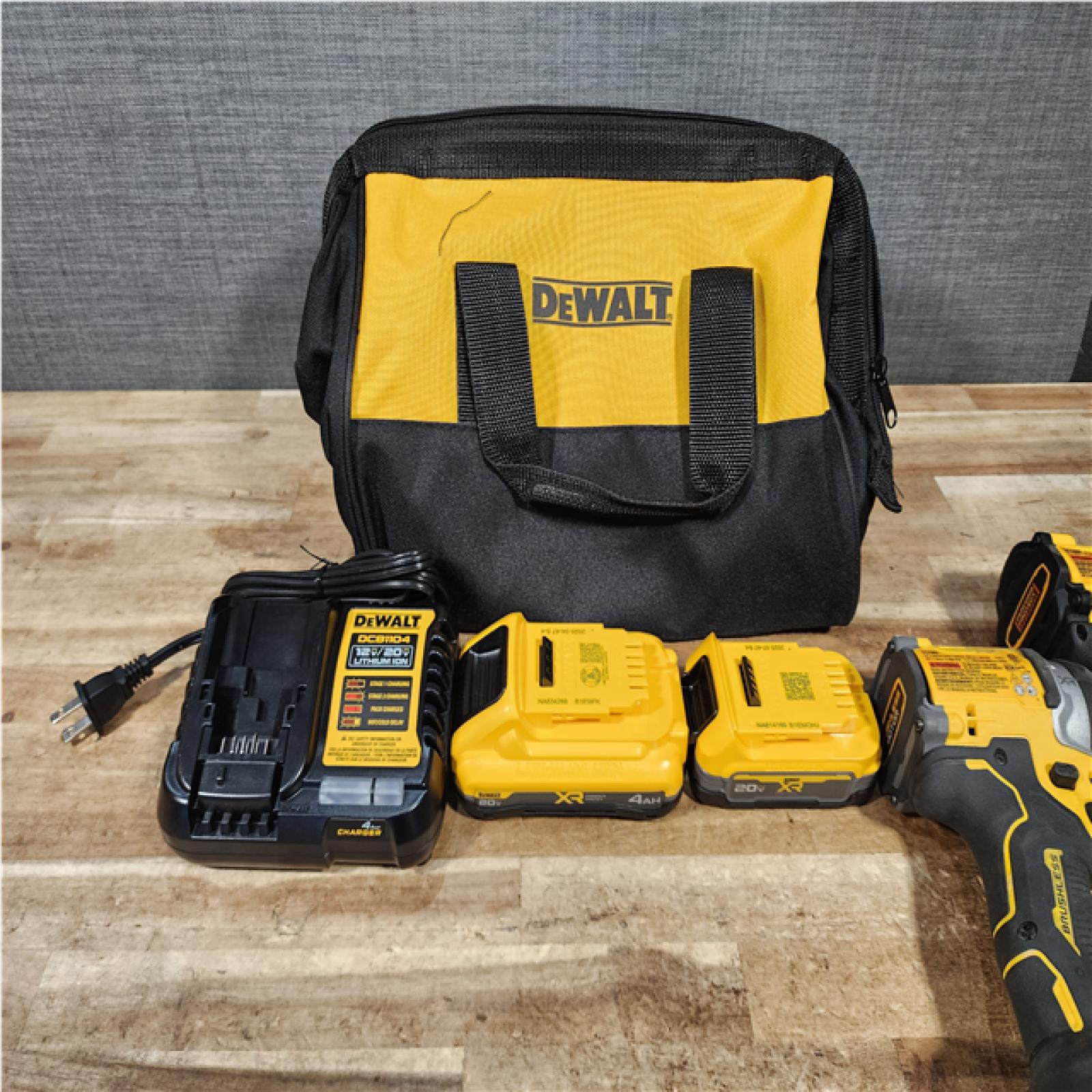 HOUSTON LOCATION - AS - IS DEWALT 20V XR Lithium-Ion Cordless 2-Tool Combo Kit