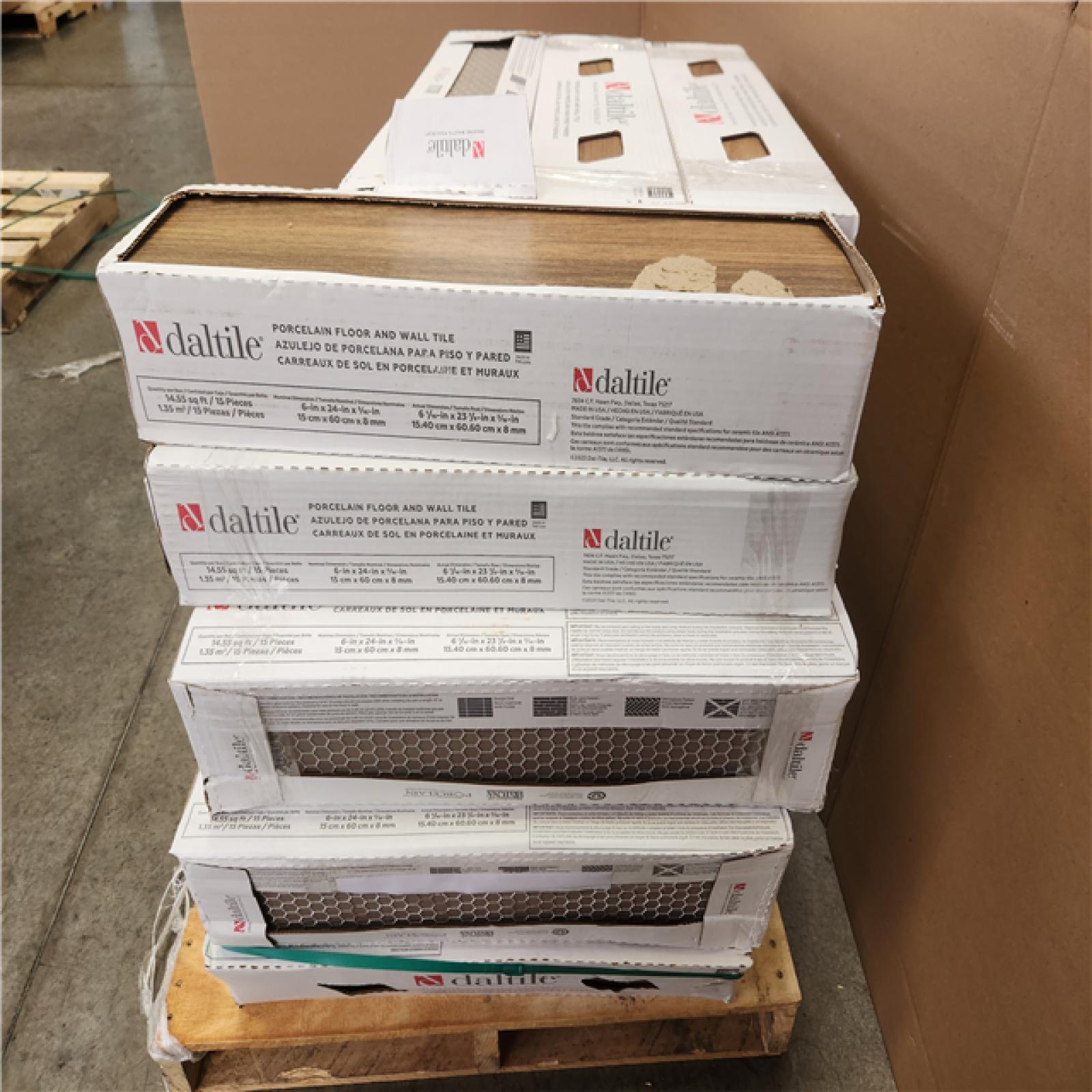 Phoenix Daltile Baker Wood 6 in. x 24 in. Walnut Glazed Porcelain Floor and Wall Tile (494 sq. ft./34 Case)