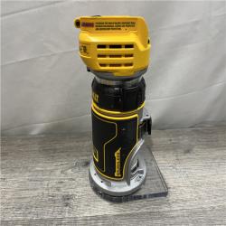 AS-IS DEWALT 20V MAX XR Cordless Brushless Fixed Base Compact Router (Tool Only)