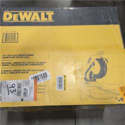NEW! - 15 Amp Corded Single Bevel Compound Miter Saw