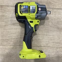 AS-IS RYOBI ONE+ HP 18V Brushless Cordless 4-Mode 1/2 in. Impact Wrench (Tool Only)
