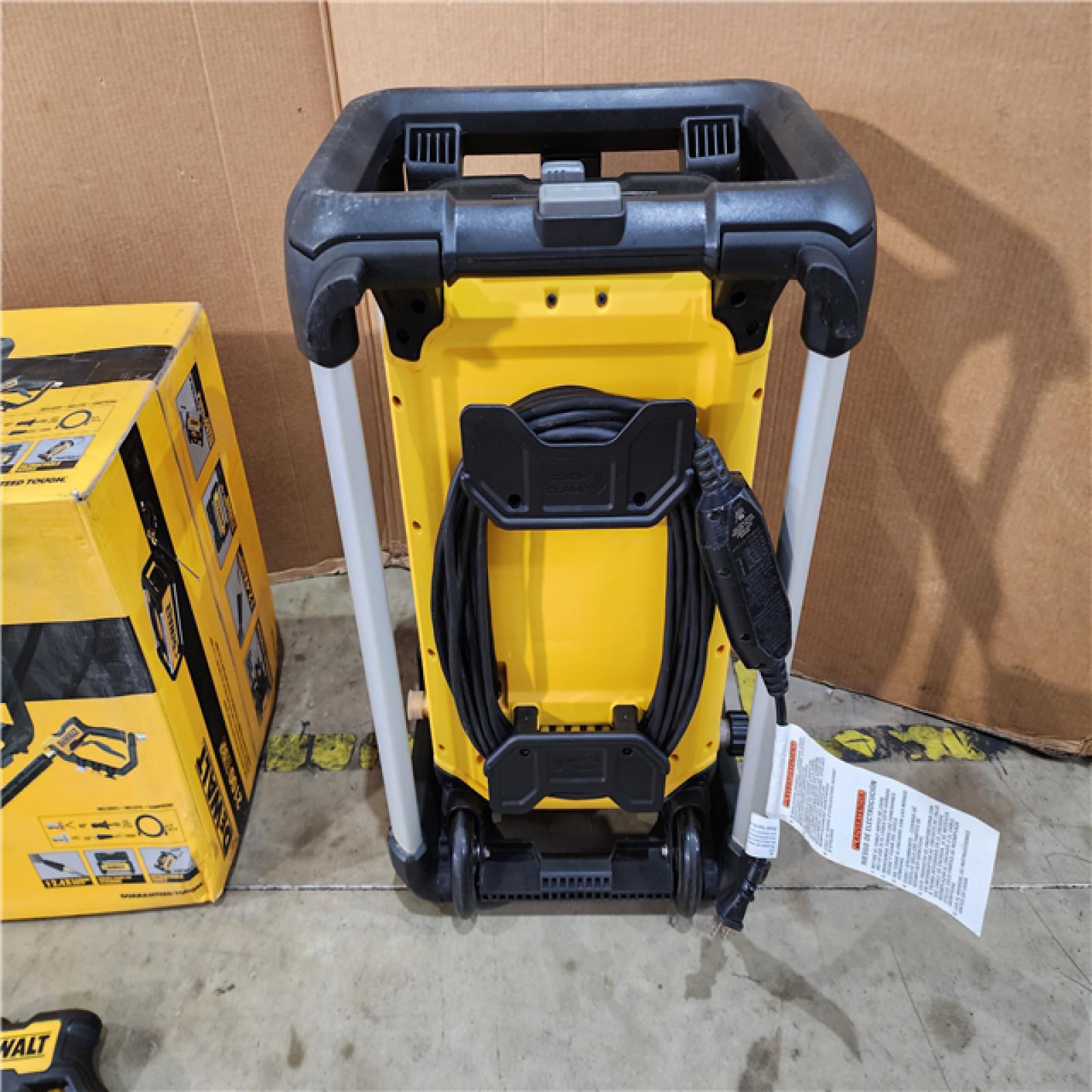 HOUSTON LOCATION - AS-IS DEWALT Electric Pressure Washer 2100 PSI Jobsite Power Washer DWPW2100