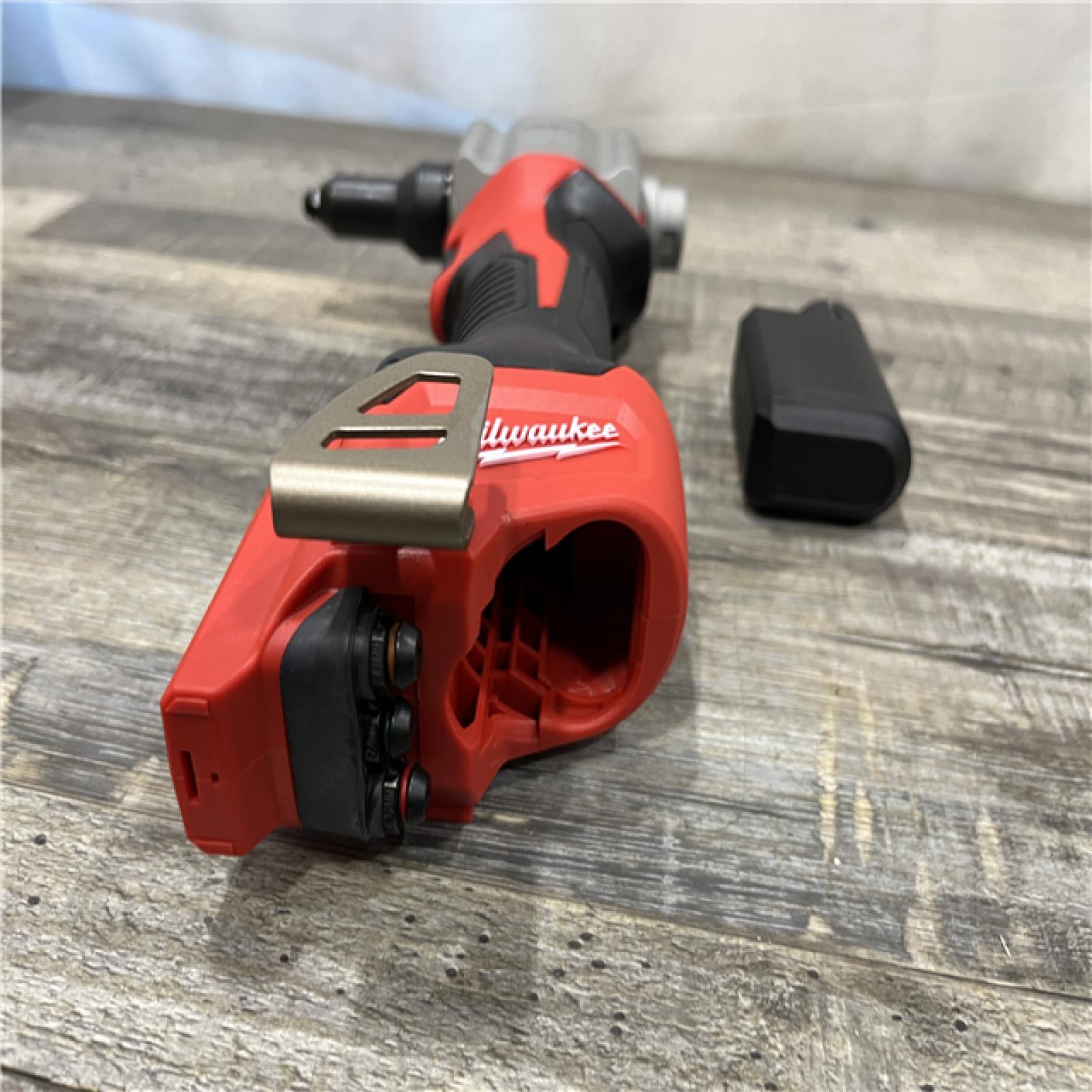 AS-IS Milwaukee 12-Volt Lithium-Ion Cordless Rivet Tool (Tool-Only)