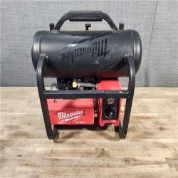 HOUSTON LOCATION - AS-IS Milwaukee FUEL 18-Volt Lithium-Ion Brushless Cordless 2 Gal. Electric Compact Quiet Compressor (Tool-Only)