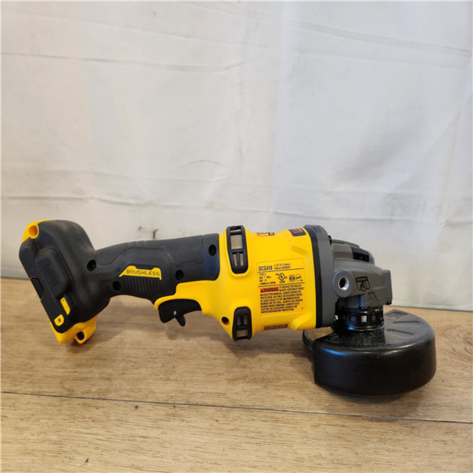 AS-IS- DeWalt FLEXVOLT 60V MAX Cordless Grinder  4.5 - 6   9000 RPM  (ONLY TOOL)