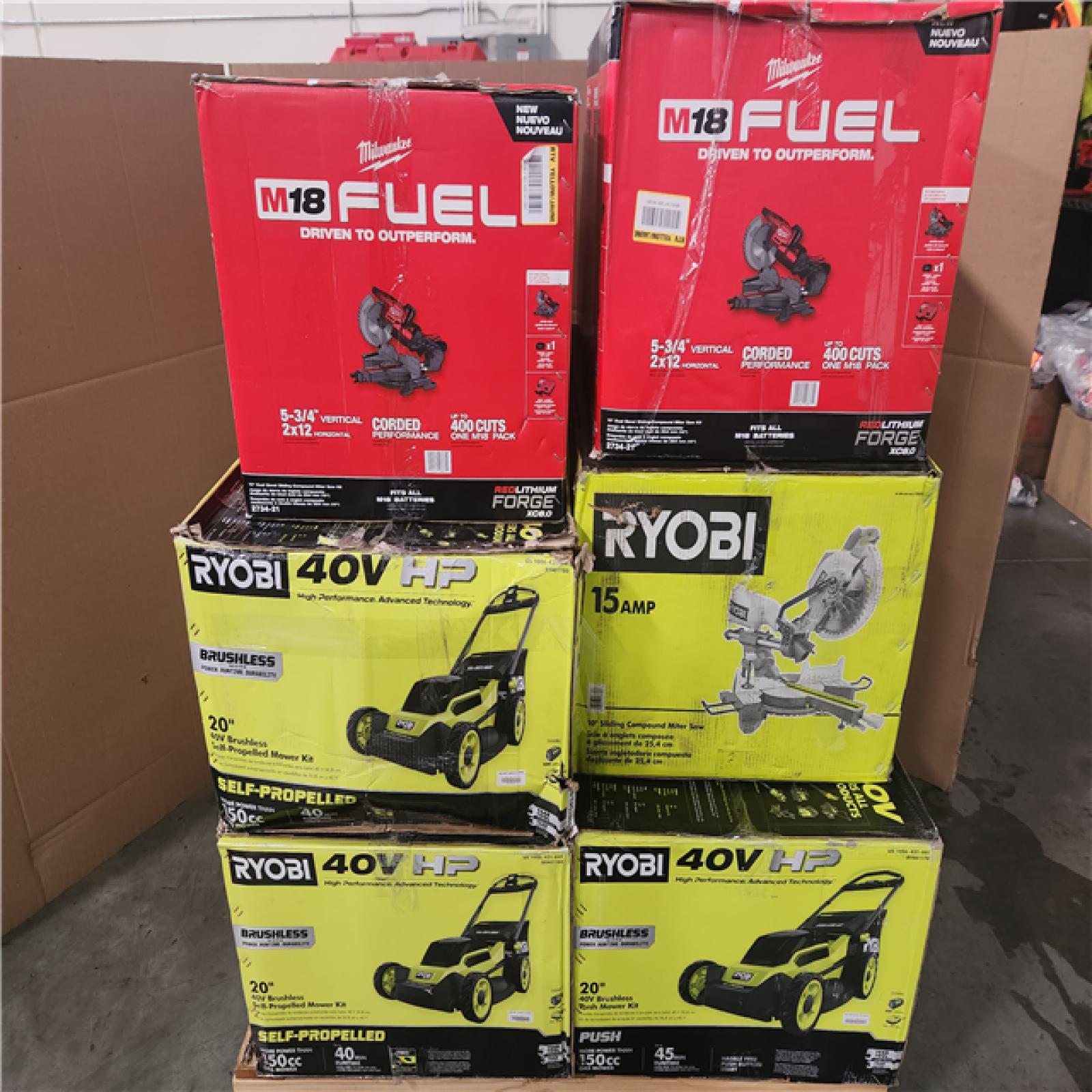 CALIFORNIA AS-IS TOOL PALLET