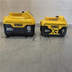 AS-IS - DEWALT 20V MAX Lithium-Ion 6.0Ah and 4.0Ah Battery and Charger Starter Kit