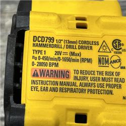 AS-IS DEWALT ATOMIC 20V Lithium-Ion Cordless 1/2 in. Hammer Drill Kit