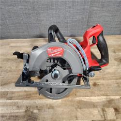 HOUSTON LOCATION - AS-IS MILWAUKEE 7-1/4 REAR HANDLE CIRCULAR SAW (TOOL ONLY)