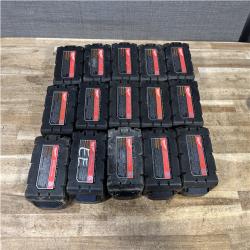 Houston Location AS-IS Milwaukee Batteries QTY/15
