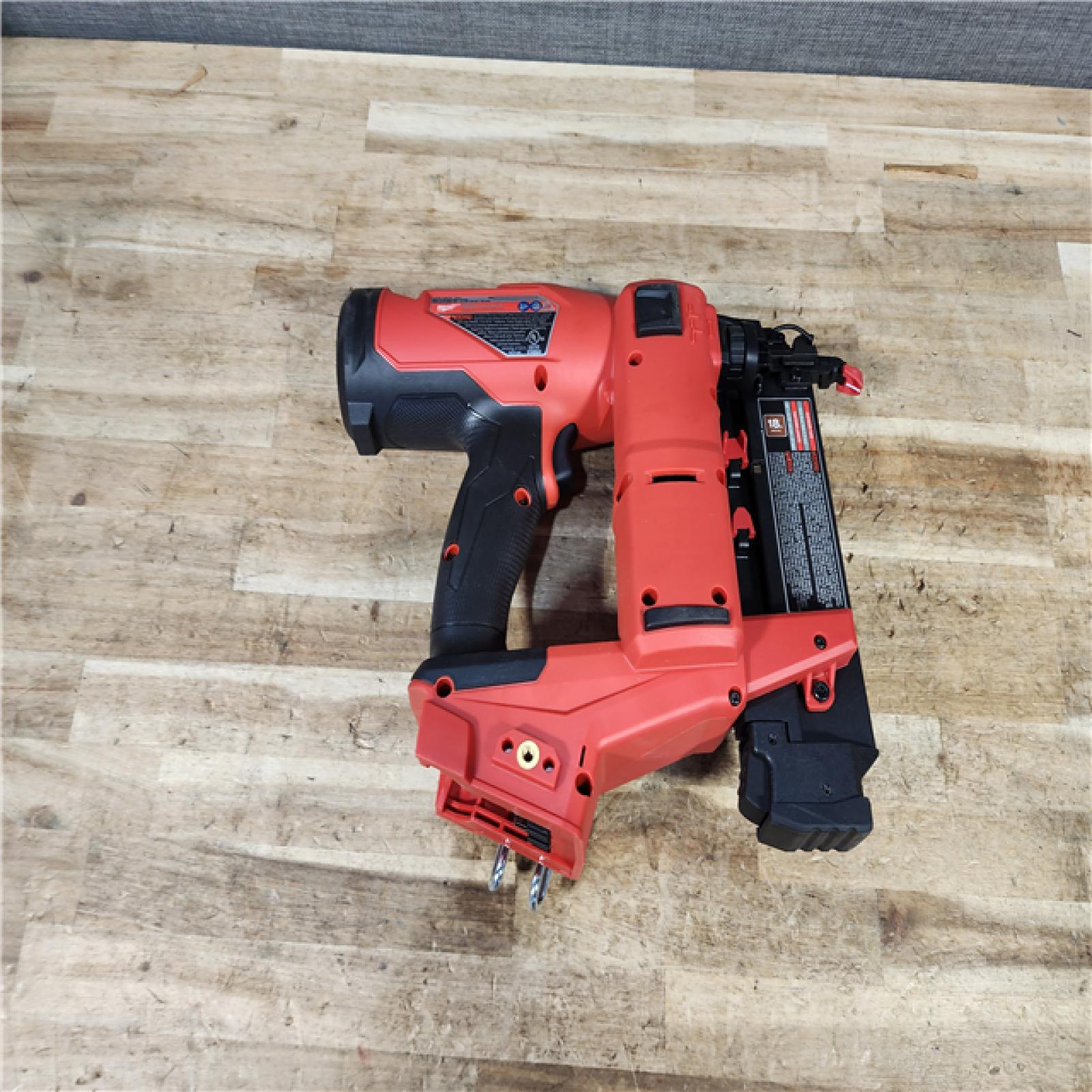 HOUSTON LOCATION - AS - IS Milwaukee FUEL 18-Volt Lithium-Ion Brushless Cordless Gen II 18-Gauge Brad Nailer (Tool-Only)