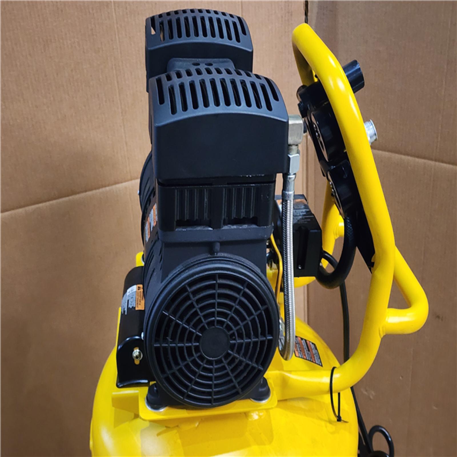 HOUSTON LOCATION - AS-IS DEWALT 26 Gal. 175 PSI Ultra Quiet Portable Electric Air Compressor