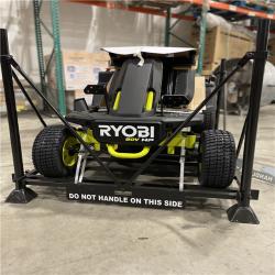 DALLAS LOCATION- RYOBI R1 80V HP Cordless Electric 30 in. Riding Lawn Mower