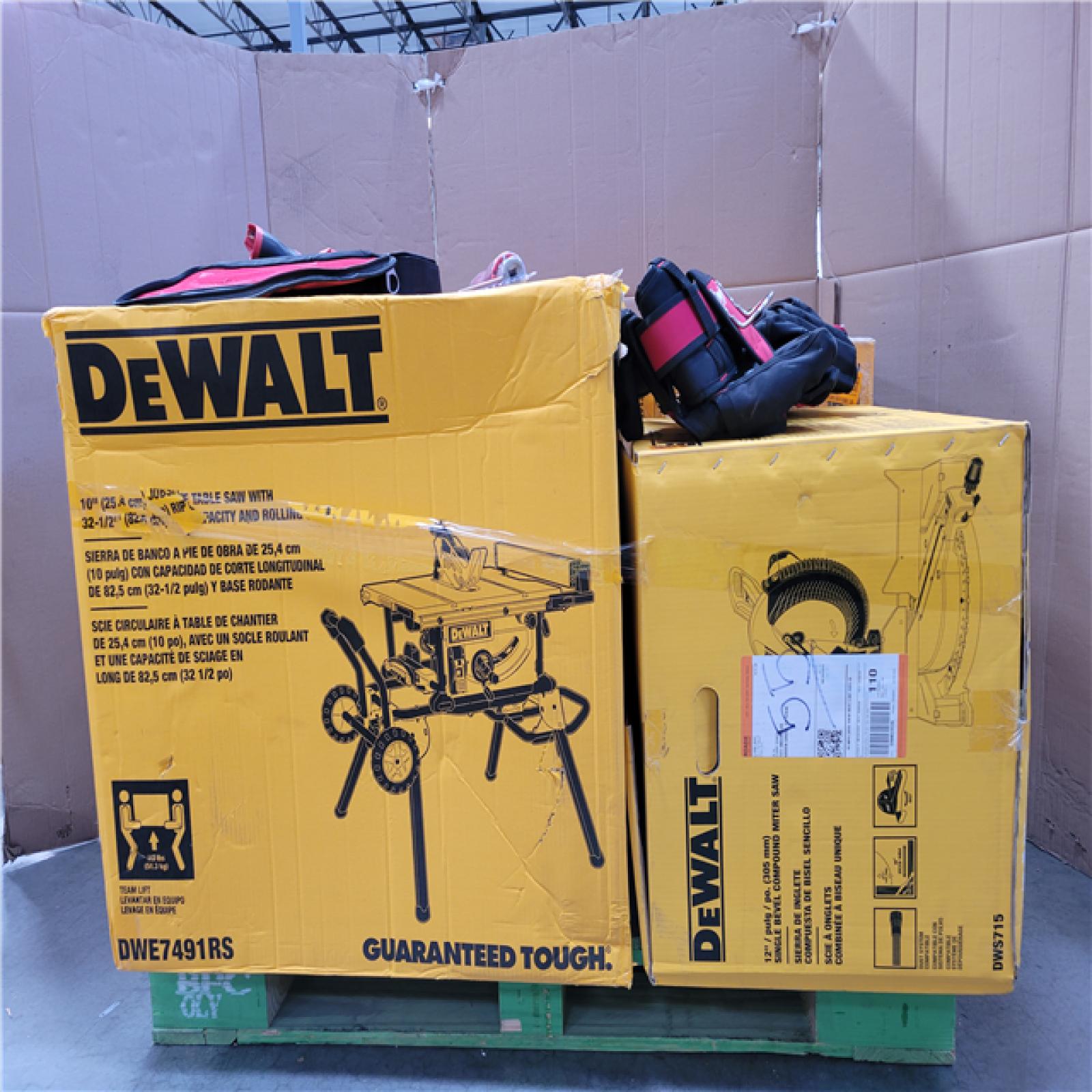 CALIFORNIA AS-IS TOOL PALLET