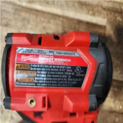 Houston Location AS-IS Milwaukee FUEL Impact and Battery with Charger