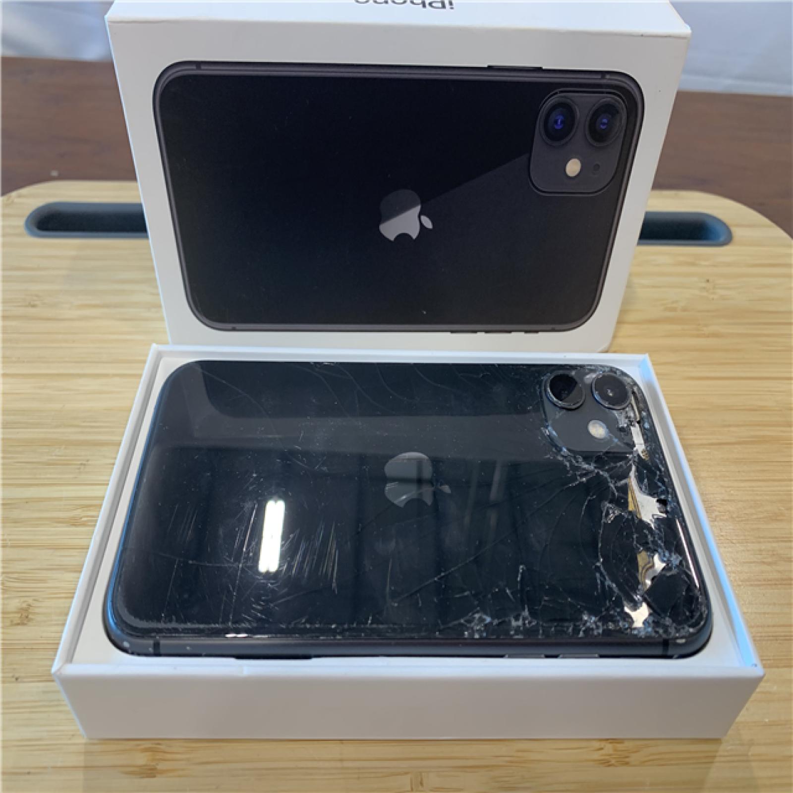 AS-IS Apple iPhone 11 64GB Black