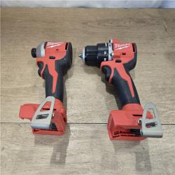 AS-IS Milwaukee 18-Volt Cordless Compact Hammer Drill/Impact Combo Kit
