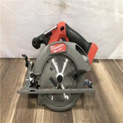 AS-IS Milwaukee FUEL 18V Lithium-Ion Brushless Cordless 6-1/2 in. Circular Saw (Tool-Only)