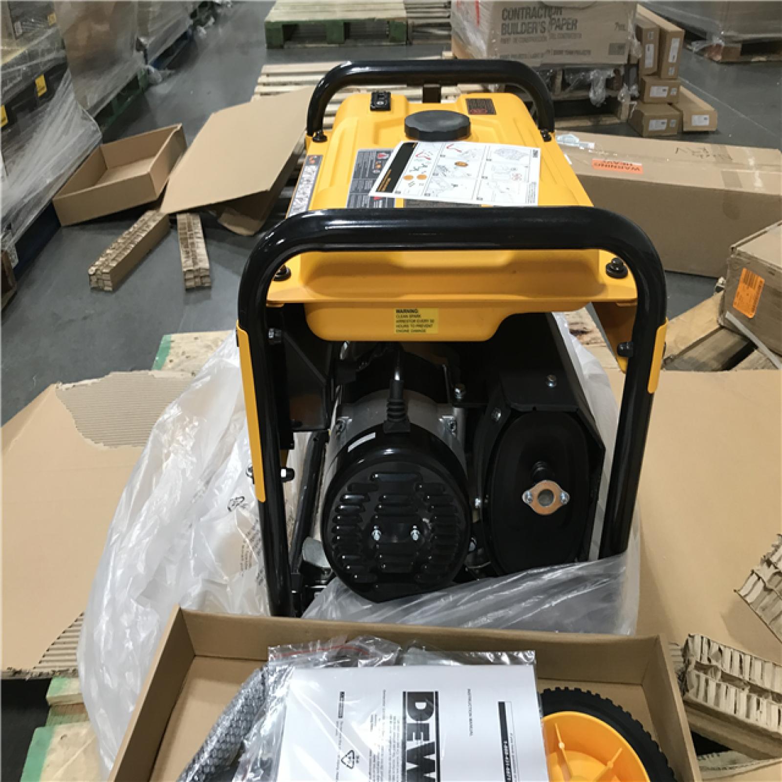 CALIFORNIA AS-IS DeWALT 4000 WATT GAS GENERATOR