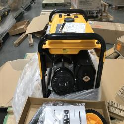 CALIFORNIA AS-IS DeWALT 4000 WATT GAS GENERATOR