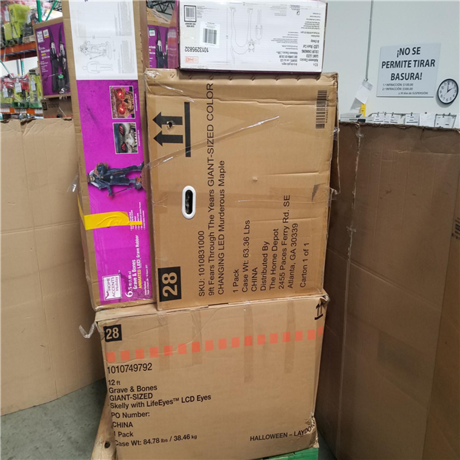 California AS-IS Holiday Pallet