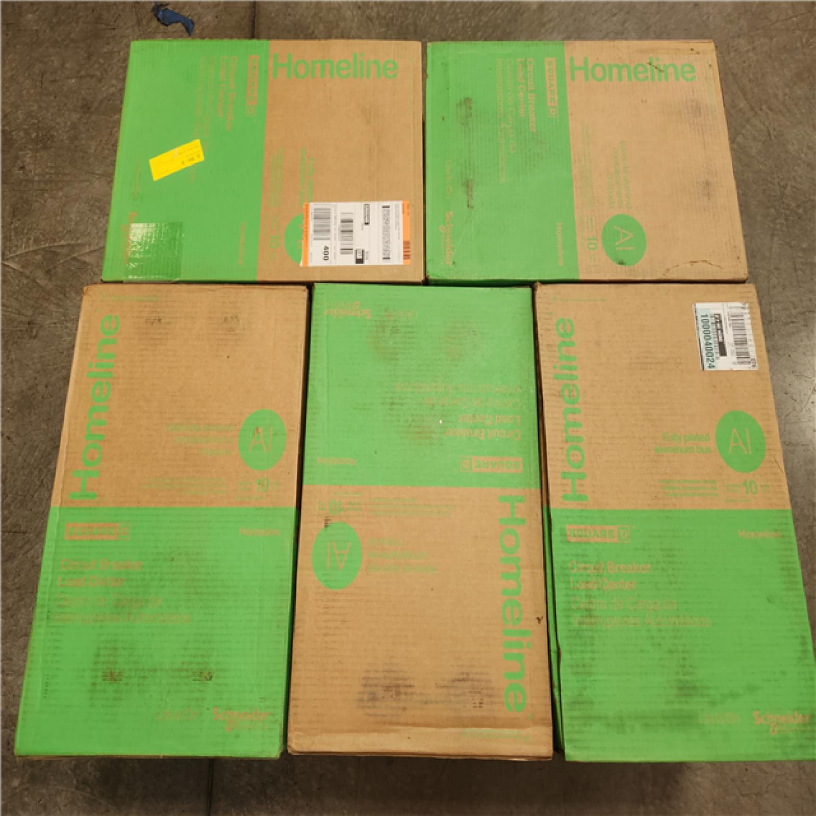 Phoenix NEW Square D Homeline 100 Amp 20-Space 40-Circuit Indoor Main Breaker Plug-On Neutral Load Center with Cover(HOM2040M100PCVP) (RV: $1 1700