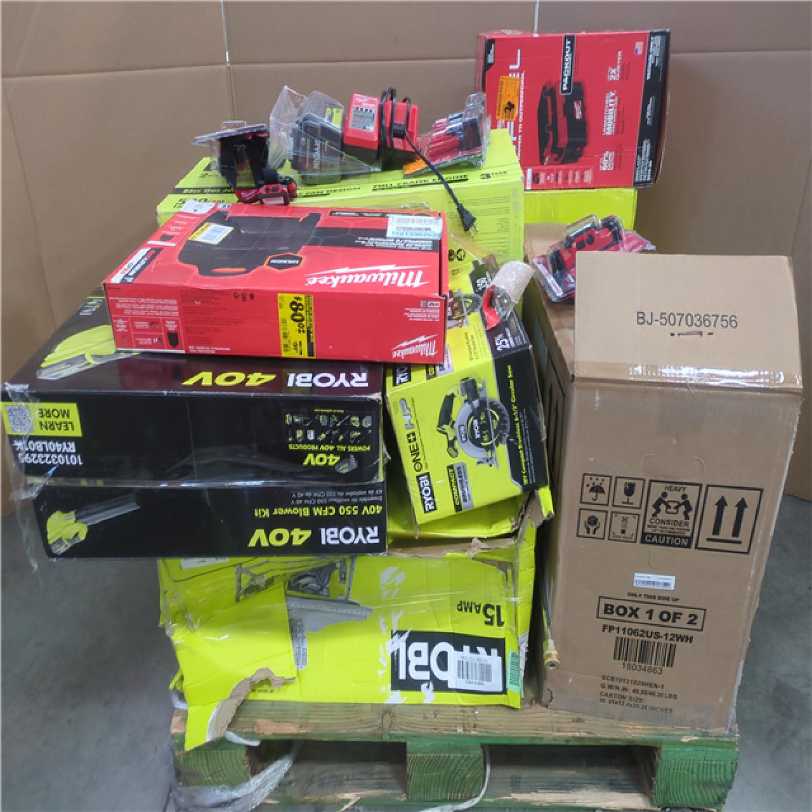 CALIFORNIA AS-IS TOOL PALLET