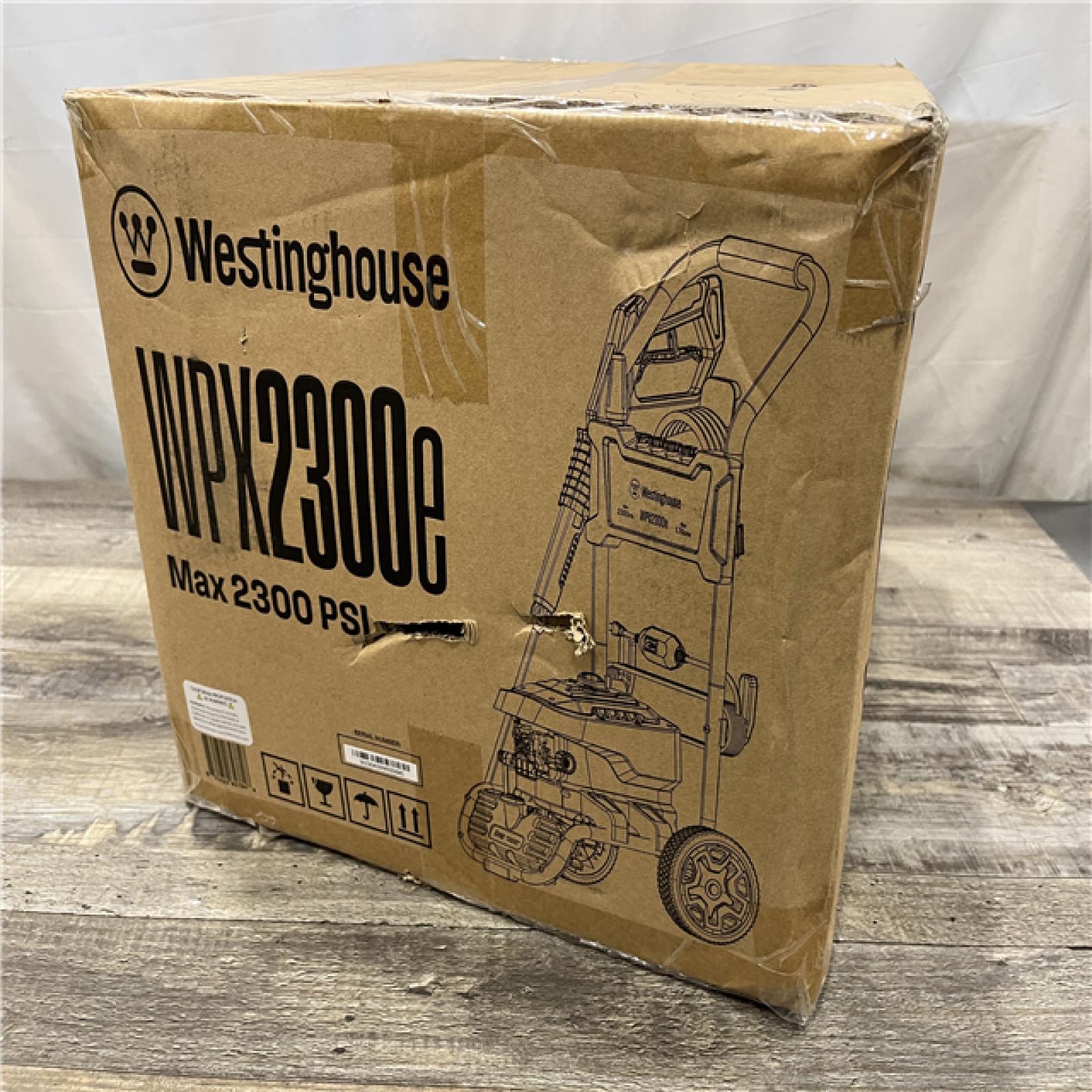 NEW - Westinghouse 2300 Max PSI 1.76 Max GPM 13 Amp Cold Water Electric Powered Pressure Washer with Turbo Nozzle and 5-Quick Connect Tips