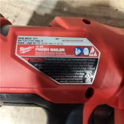HOUSTON LOCATION - AS - IS Milwaukee FUEL 18-Volt Lithium-Ion Brushless Cordless Gen II 15-Gauge Angled Finish Nailer (Tool-Only)