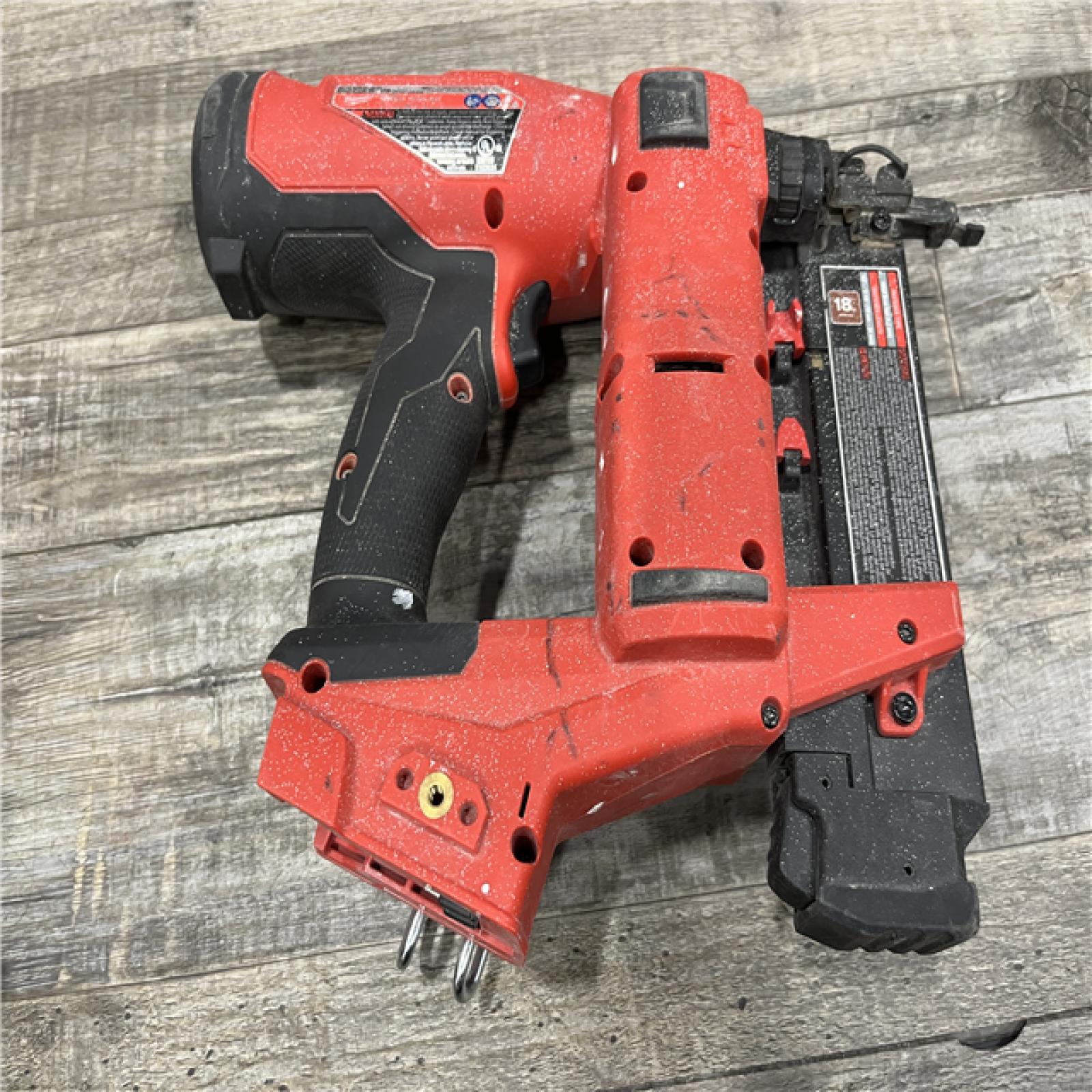 AS-IS Milwaukee FUEL 18-Volt Lithium-Ion Brushless Cordless Gen II 18-Gauge Brad Nailer (Tool-Only)