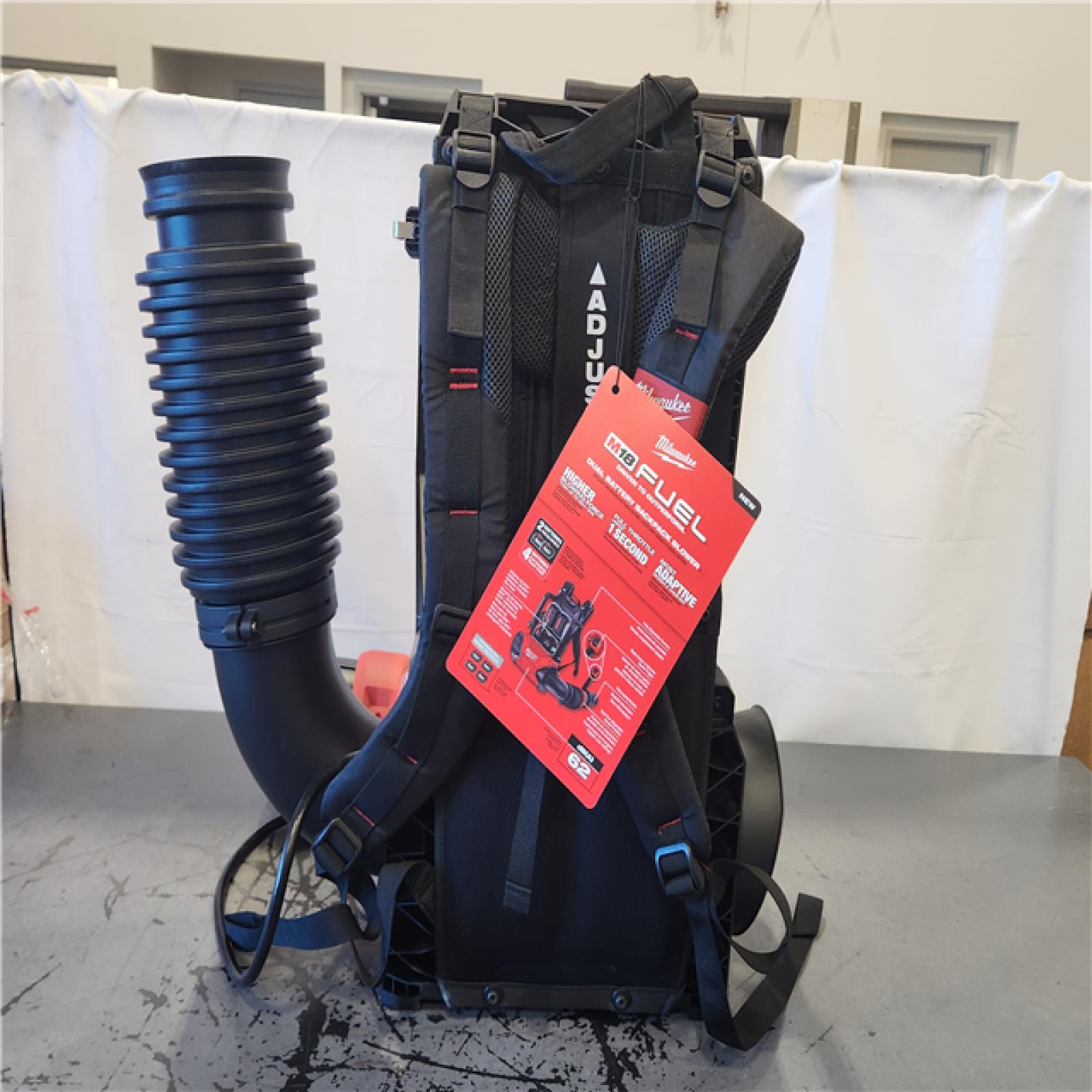 AS-IS-Milwaukee FUEL 155 MPH 650 CFM 18V Brushless Cordless Dual Battery Backpack Blower Kit