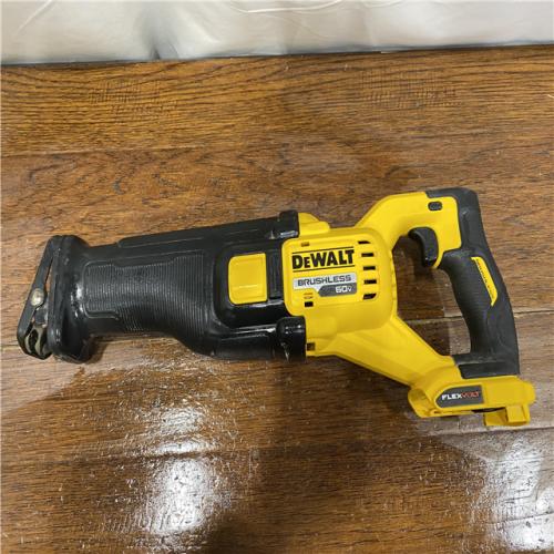 AS-IS DeWalt DCS389B FLEXVOLT 60V MAX Cordless Brushless Reciprocating Saw (Tool-Only)