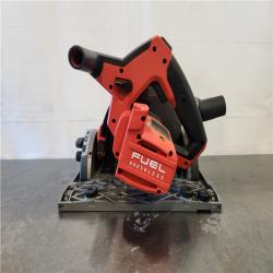 AS-IS- Milwaukee FUEL 18V Lithium-Ion Cordless Brushless 6-1/2 in. Plunge Cut Track Saw (Tool-Only)