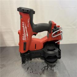 AS-IS - Milwaukee M18 FUEL 18-Volt Lithium-Ion Brushless Cordless Coil Roofing Nailer