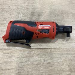 AS-IS Milwaukee 12V Lithium-Ion Cordless 3/8 in. Ratchet (Tool-Only)