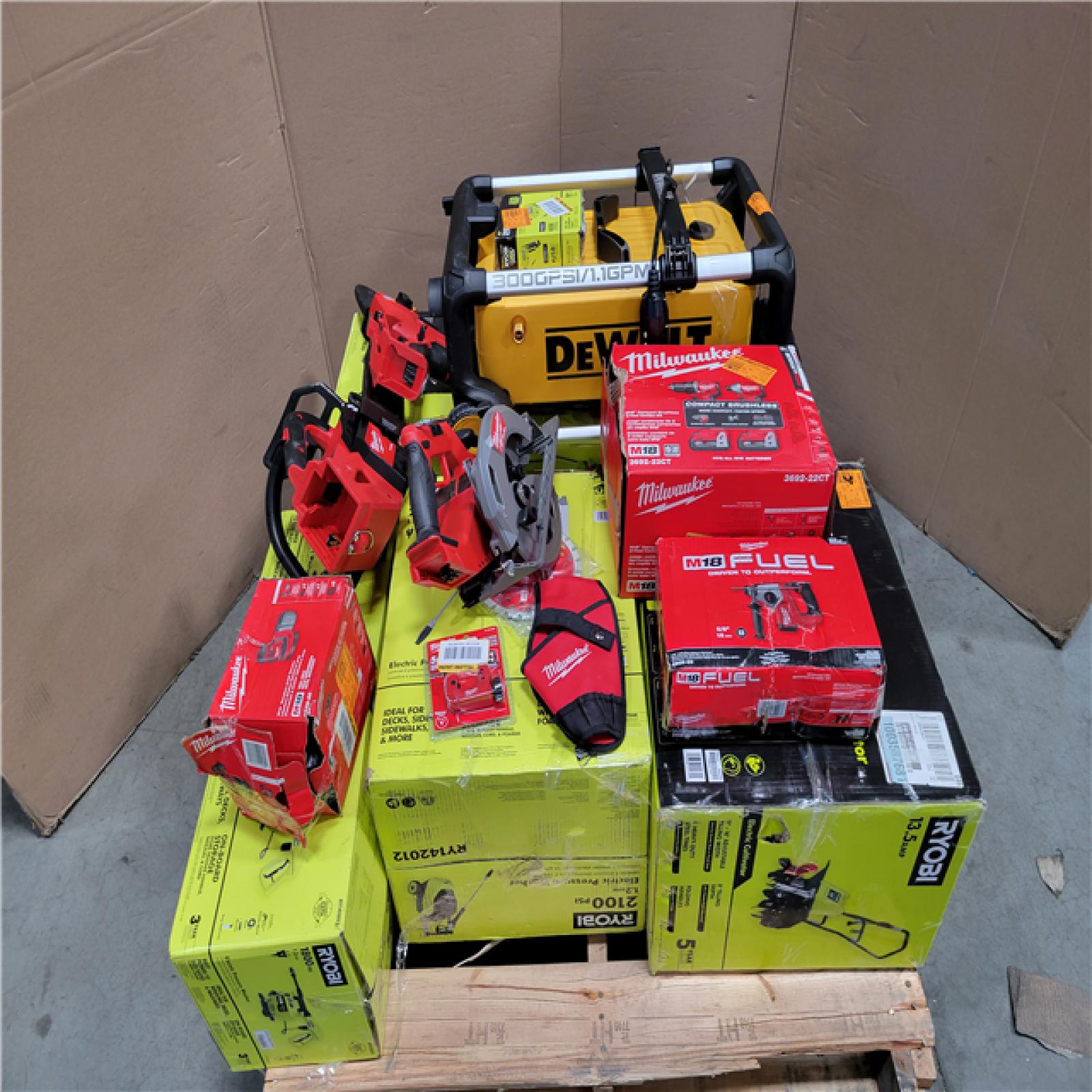 CALIFORNIA AS-IS TOOL PALLET
