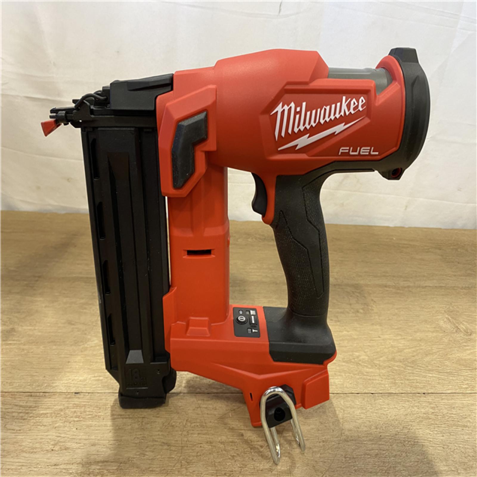 AS-IS Milwaukee FUEL 18-Volt Lithium-Ion Brushless Cordless Gen II 18-Gauge Brad Nailer (Tool-Only)