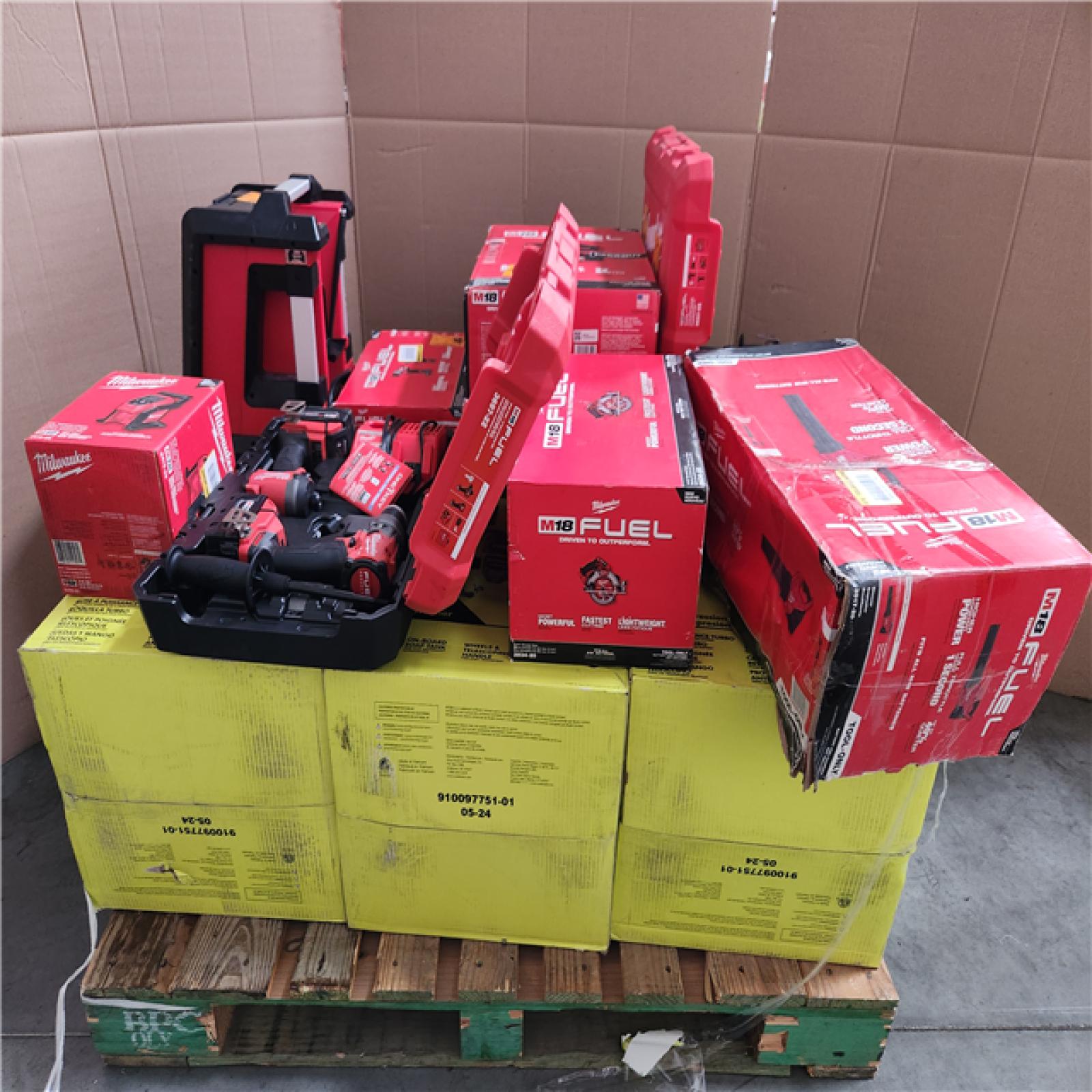 CALIFORNIA AS-IS TOOL PALLET