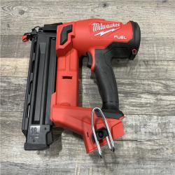 AS-IS Milwaukee FUEL 18-Volt Lithium-Ion Brushless Cordless Gen II 18-Gauge Brad Nailer (Tool-Only)
