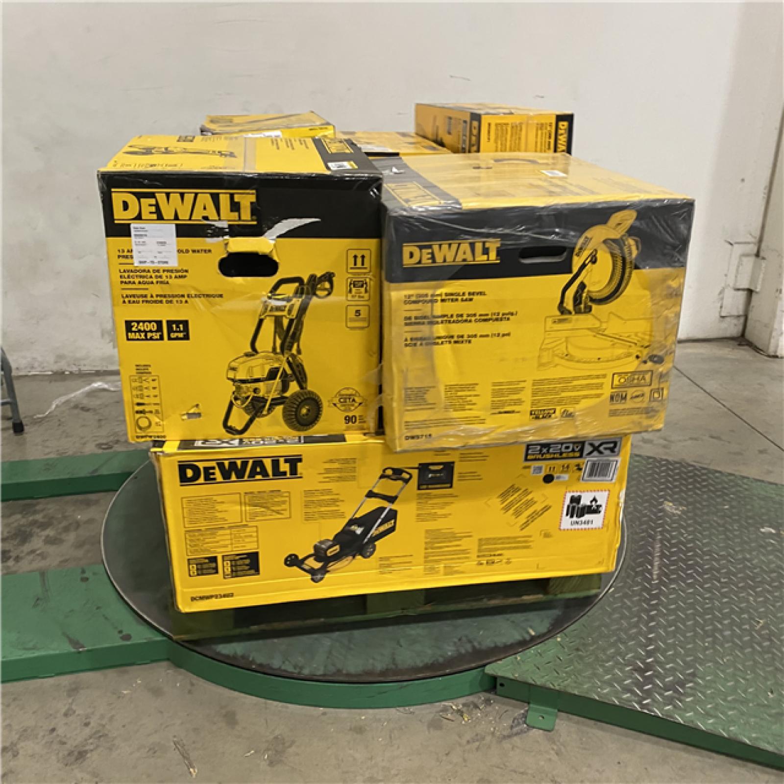 Dallas Location - As-Is DEWALT Tool Pallet