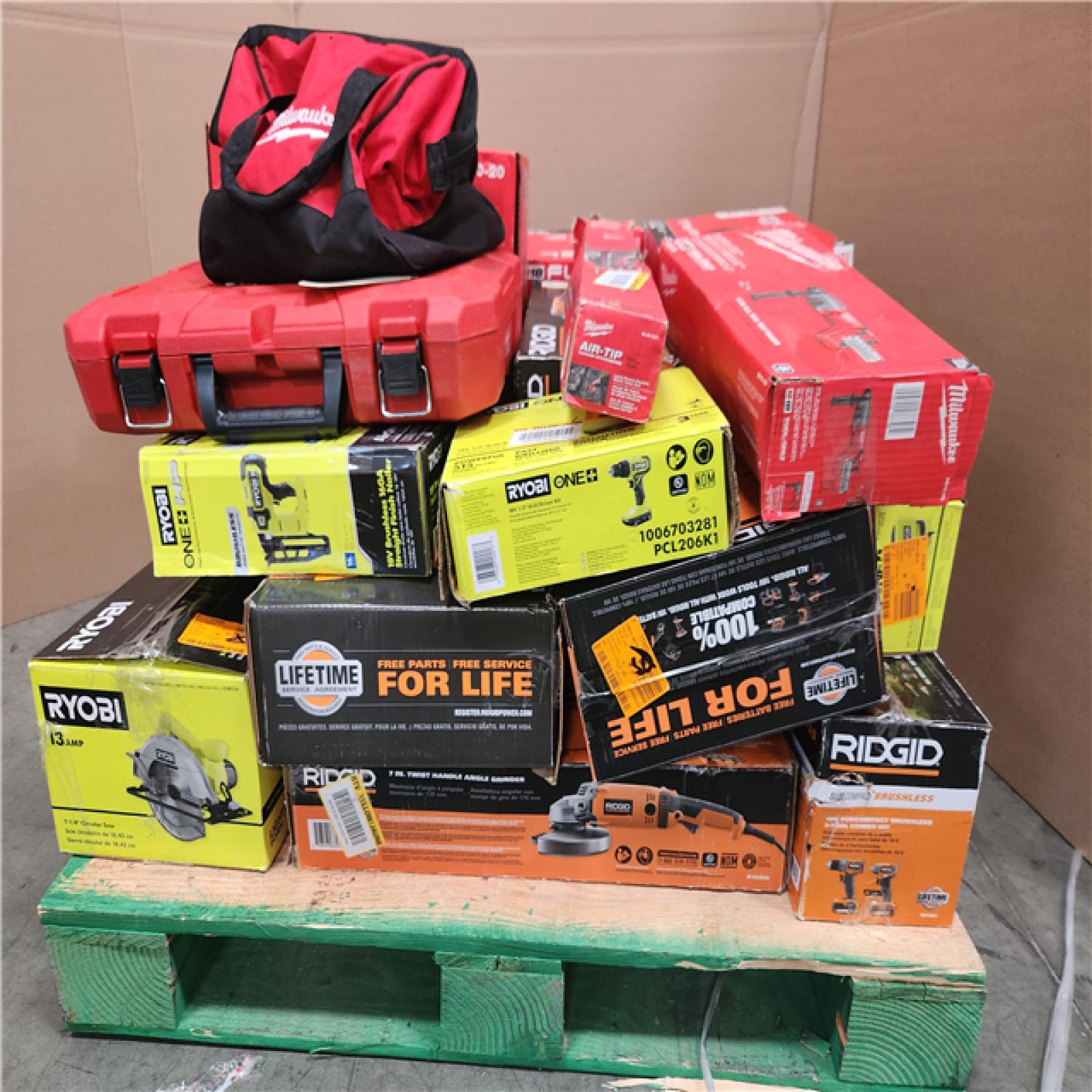 CALIFORNIA AS-IS TOOL PALLET