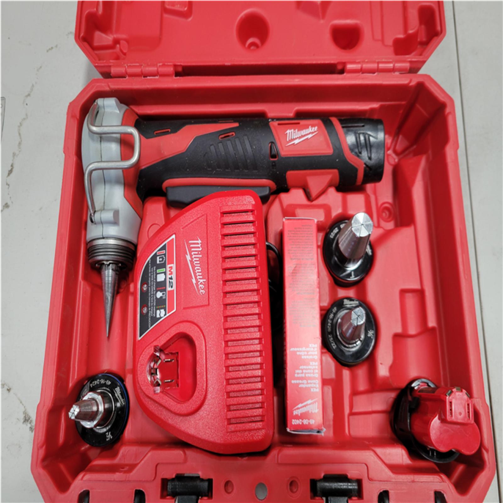 CALIFORNIA AS-IS MILWAUKEE M12 PEX EXPANDER KIT