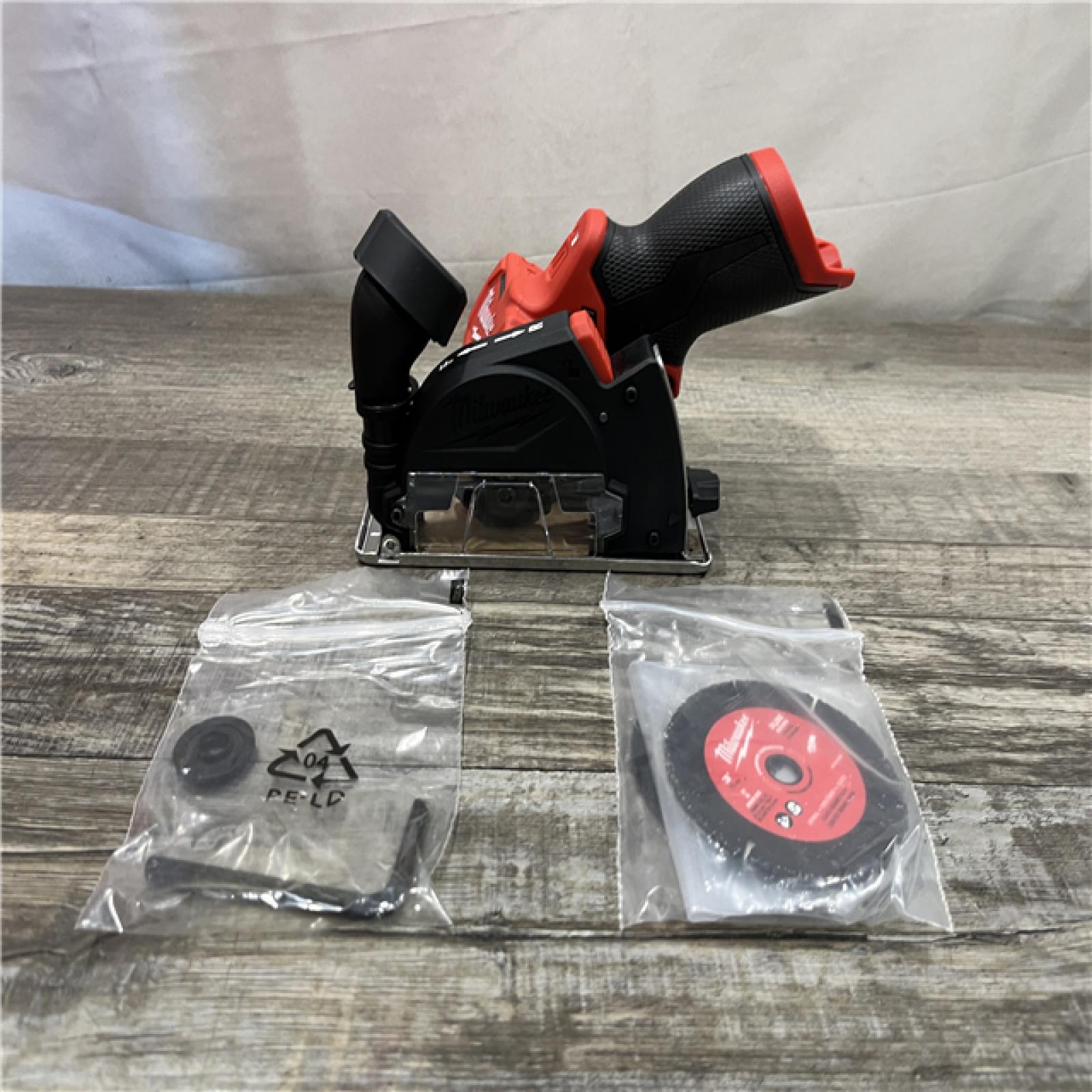 AS-IS Milwaukee FUEL 12V Lithium-Ion Brushless Cordless 3 in. Cut Off Saw (Tool-Only)