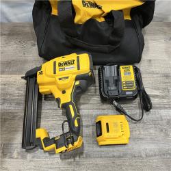 AS-IS DEWALT 20V MAX XR Lithium-Ion Cordless 18-Gauge Narrow Crown Stapler Kit