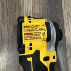 AS-IS DEWALT ATOMIC 20V MAX Cordless Brushless Compact 1/4 in. Impact Driver (Tool Only)