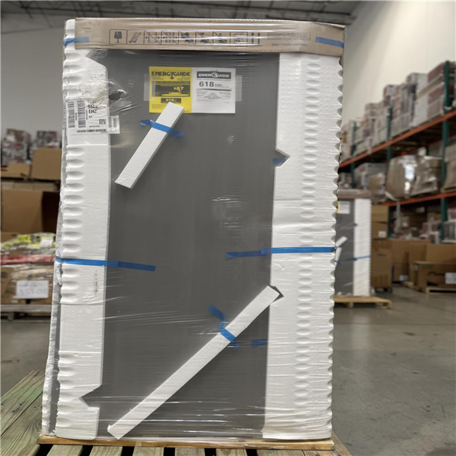 DALLAS LOCATION- AS-IS WHIRLPOOL 19.7 cu. ft. French Door Refrigerator in Fingerprint Resistant Stainless Steel
