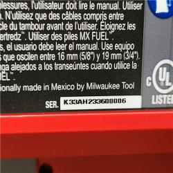 Phoenix Location NEW Milwaukee MX FUEL Lithium-Ion Cordless Sewer Drum Machine