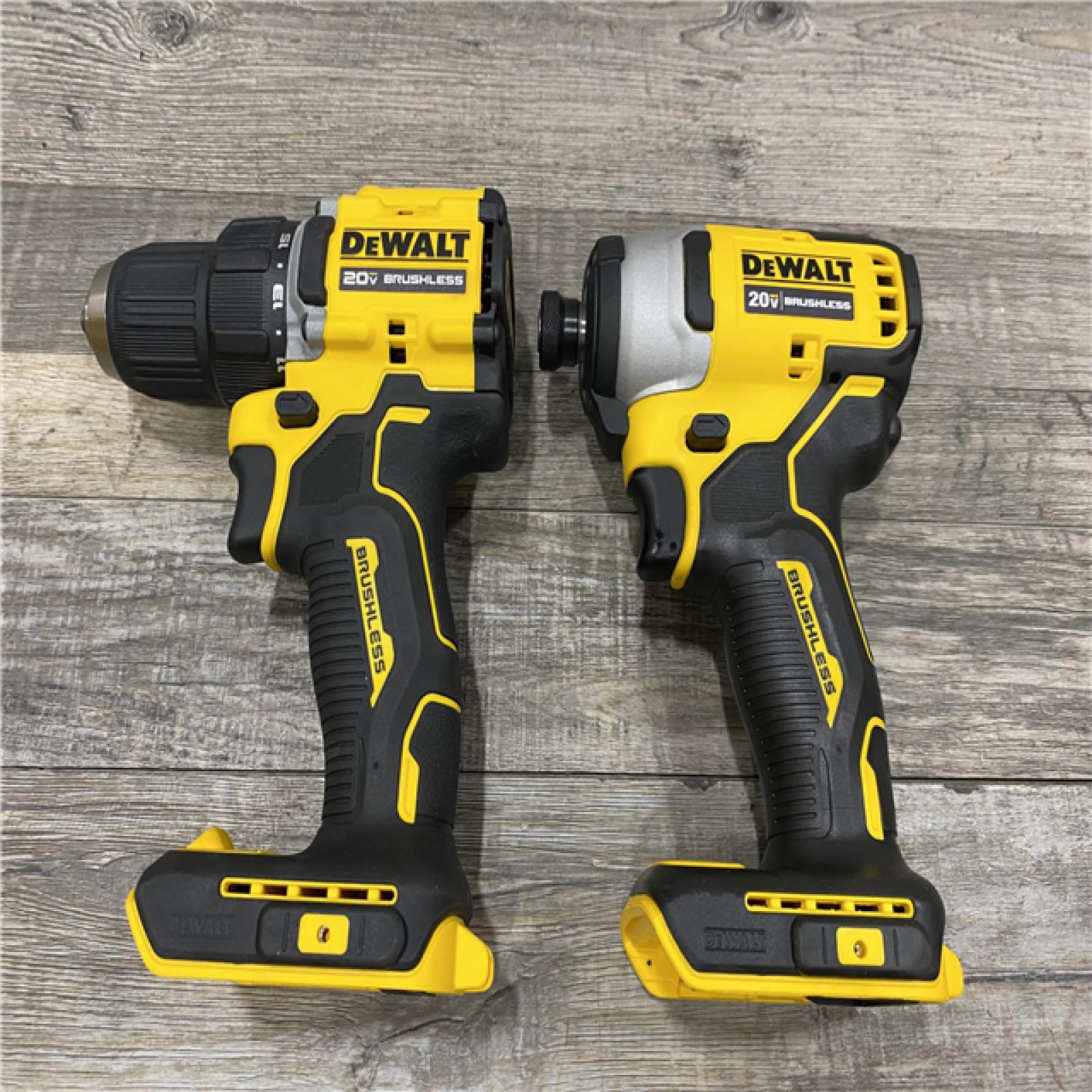 AS-IS DEWALT ATOMIC 20-Volt MAX Lithium-Ion Cordless Combo Kit